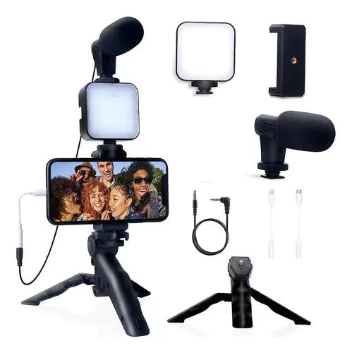 All-in-One Desk Lamp & Mic Ensemble