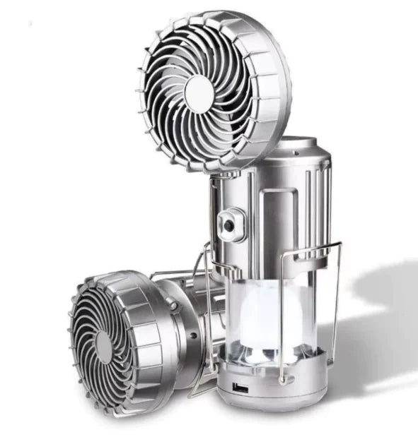 Solar Breeze Lantern Fan